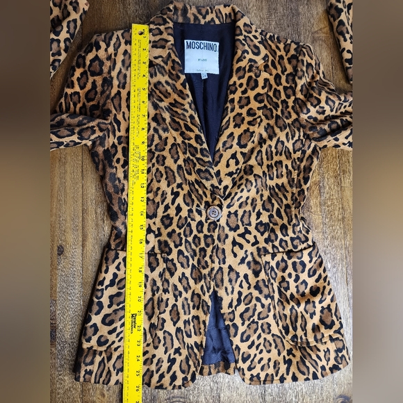 Moschino Vintage Leopard Blazer - Picture 5 of 8